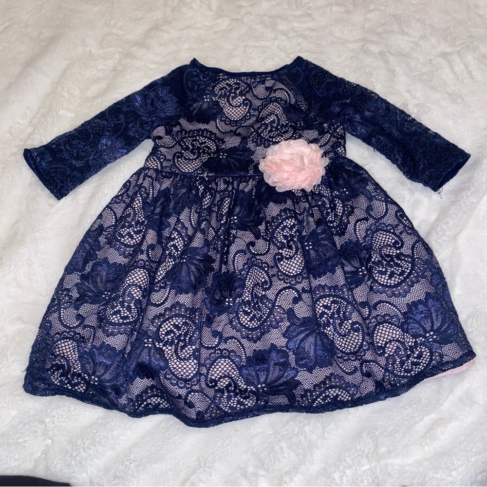 Laura Ashley Baby Girl Lace Dress